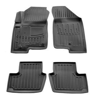 Jeep Compass 2006-2016 гг. (две клипсы на водительском) Коврики Stingray 3D (4 шт)