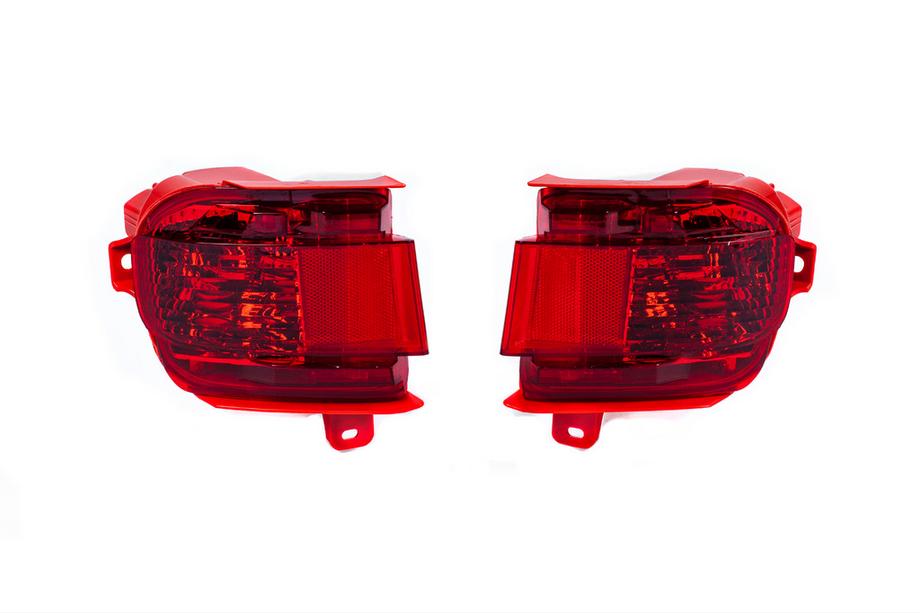 Lexus LX570/450d 2008-2022 гг. Задние светоотражатели-фонари (2 шт., 2012-2015, стандарт) Фото 1