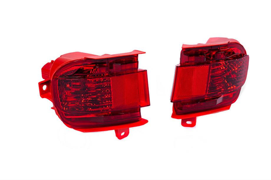 Lexus LX570/450d 2008-2022 гг. Задние светоотражатели-фонари (2 шт., 2012-2015, стандарт) Фото 4