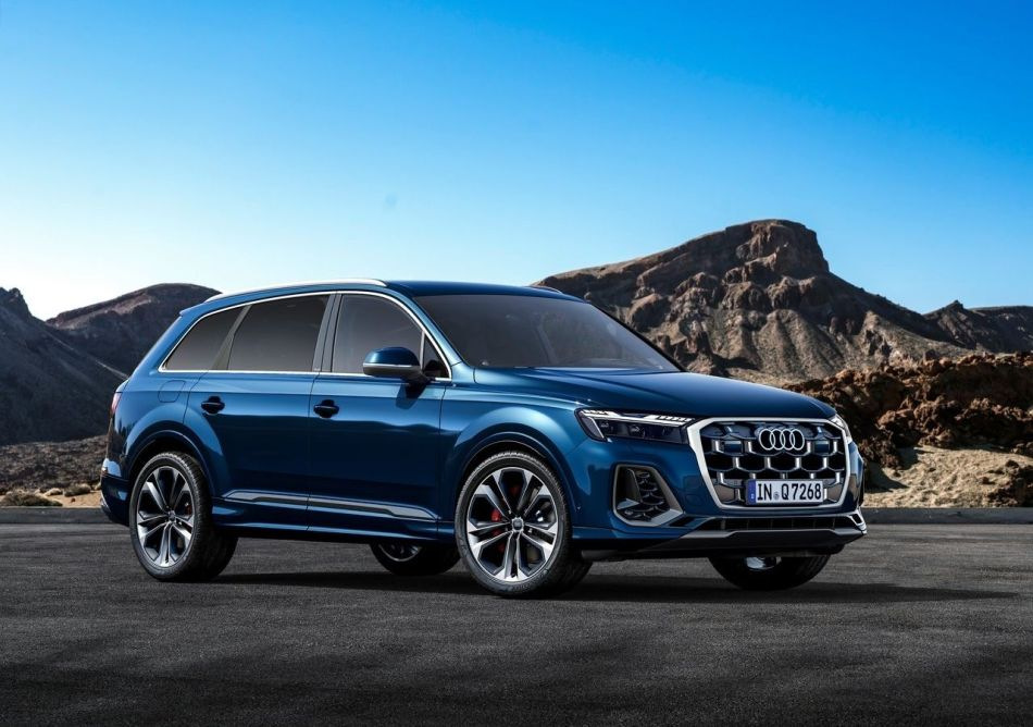 Обзор Audi Q7 2024: обновленный высокотехнологичный кросс