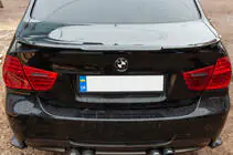 BMW 3 серия E90/E91 2005-2011 гг. Спойлер M4-Style (для E90, грунтованный под покраску) фото 5