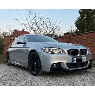 Передний спойлер DPT Lip V-1 (для M-Performance, черный глянец)