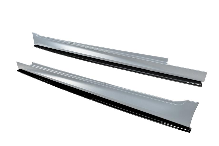 BMW 5 серия F10/F11 2010–2016 гг. Накладки на пороги DPT V-1 (для порогов M-Sport/M5, черный глянец) Фото 5