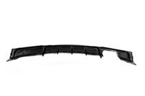 BMW 3 серия F30/F31 2012-2019 гг. Задний диффузор DPT V-1 (для M Performance, Черный Глянец) фото 4