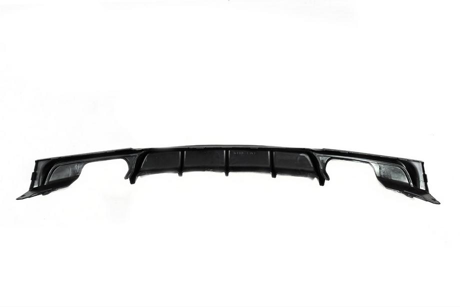 BMW 3 серия F30/F31 2012-2019 гг. Задний диффузор DPT V-2 (для M Performance, Черный Глянец) Фото 4