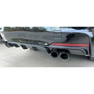 Задний диффузор DPT V-3 (для M Performance, Черный Глянец) фото 2