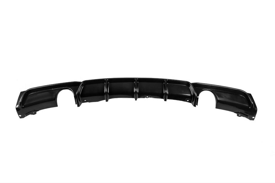 BMW 3 серия F30/F31 2012-2019 гг. Задний диффузор DPT V-4 (для M Performance, Черный Глянец) Фото 2