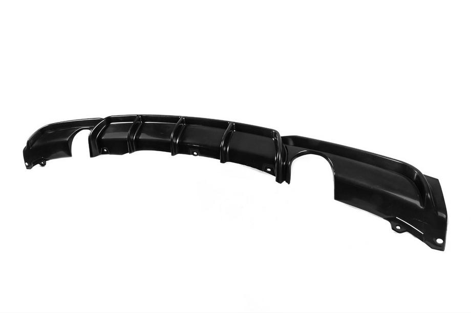 BMW 3 серия F30/F31 2012-2019 гг. Задний диффузор DPT V-4 (для M Performance, Черный Глянец) Фото 5