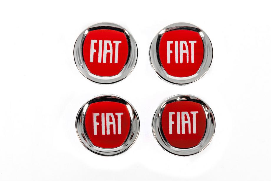 Fiat Колпачки на оригинальные диски 49/42,5 мм V-1 (комплект 4 шт.) Image
