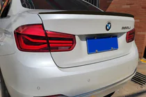 BMW 3 серия F30/F31 2012-2019 гг. Спойлер M3-Style (для F30/F80, Черный Глянец) фото 1