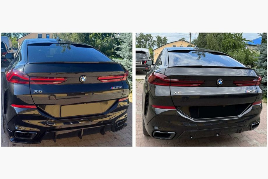 BMW X6 G06 2019–2027 гг. Комплект обвеса Paradigm Black Knight (2018-2022) Фото 5