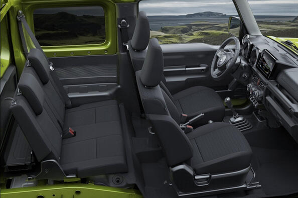 Легендарный внедорожник Suzuki Jimny IV поколения фото 6