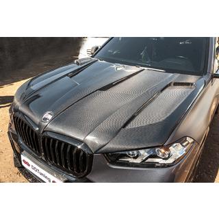 BMW X5 G05 2018-2022 Карбоновый капот V2 (G05/F95)