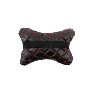 Подушка на подголовник ECO (1 шт, EcoRed) фото 4