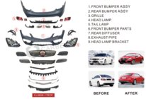 Mercedes E-class coupe C207 2010-2017 гг. Комплект рестайлинга AMG 2017 фото 2