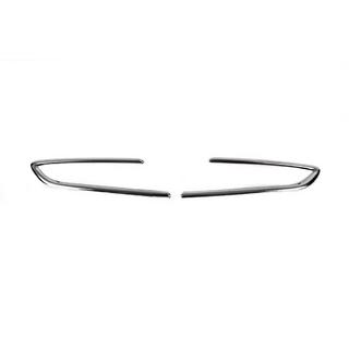 Opel Astra K 2016-2021гг Накладки на противотуманки Carmos (SD/SW/HB/GTC, 2 шт., нерж.)