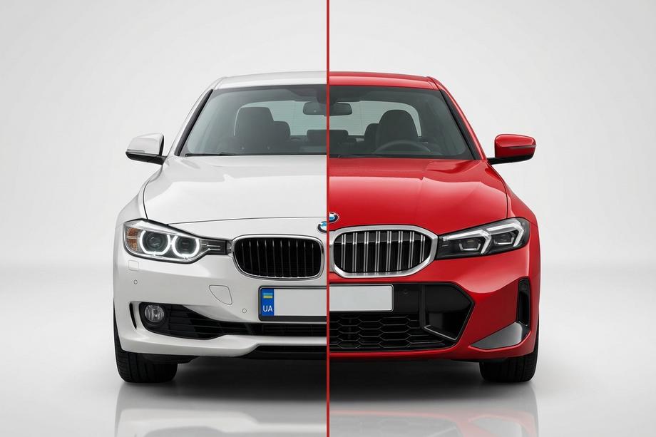 BMW 3 серия F30/F31 2012-2019 гг. Комплект рестайлинга (в G20 2023, M-Tech) Image