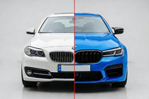 BMW 5 серия F10/F11 2010–2016 гг. Комплект рестайлинга в G30 M5 2021 фото 1