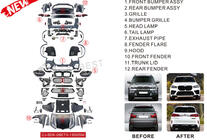 BMW X5 E70 2007-2013 гг. Комплект рестайлинга в X5M F95 2019 фото 8