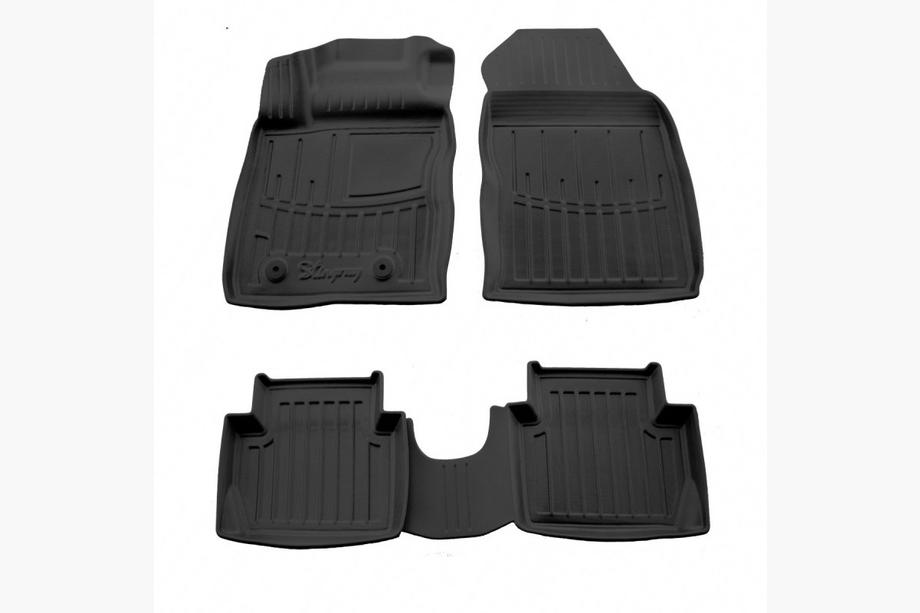 Ford Ecosport 2013-2022 гг. Резиновые коврики Stingray 3D (2013-2023, 4 шт) Image