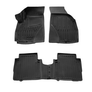 Резиновые коврики Stingray 3D (4 шт) Hyundai Santa Fe 1 2000-2006 гг.