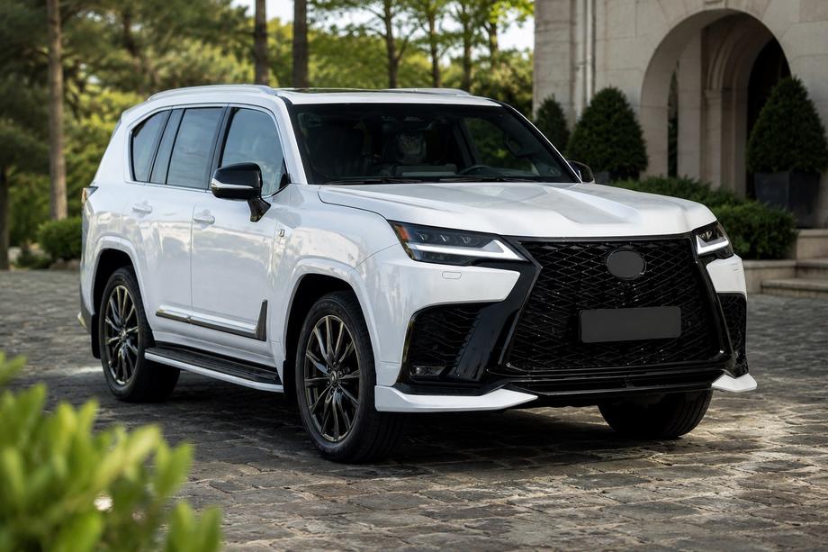 Lexus LX 500d/600 2022- гг. Комплект накладок для F-Sport Фото 2