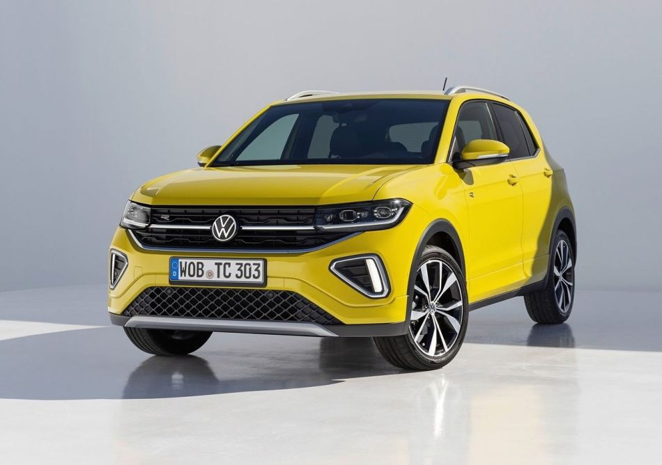 Volkswagen T-Cross первого поколения: фейслифт 2023 года