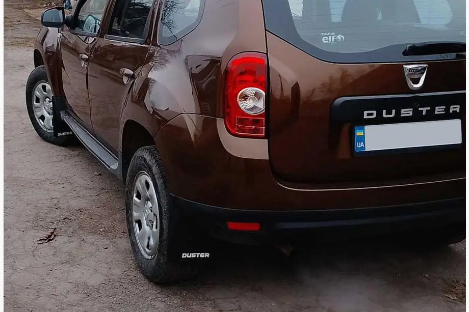 Dacia Duster 2008-2018 гг. Оригинальные брызговики EuroCap (4 шт) Image