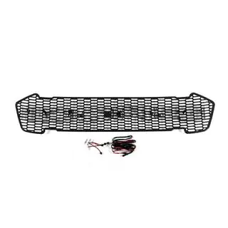 Передняя Решетка (2015-2018, Черный, LED) Ford Ranger 2011–2022 гг. фото 4