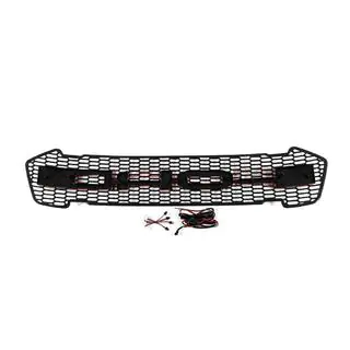 Передняя решетка (2015-2018, Красный, LED) Ford Ranger 2011–2022 гг. фото 4