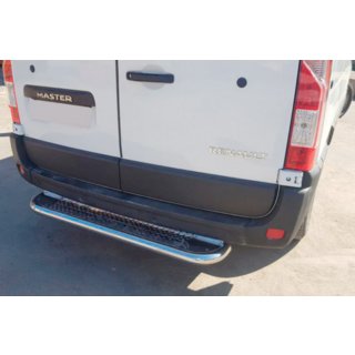 Задняя подножка (нержавейка) Nissan NV400 2010-2024 гг. фото 1