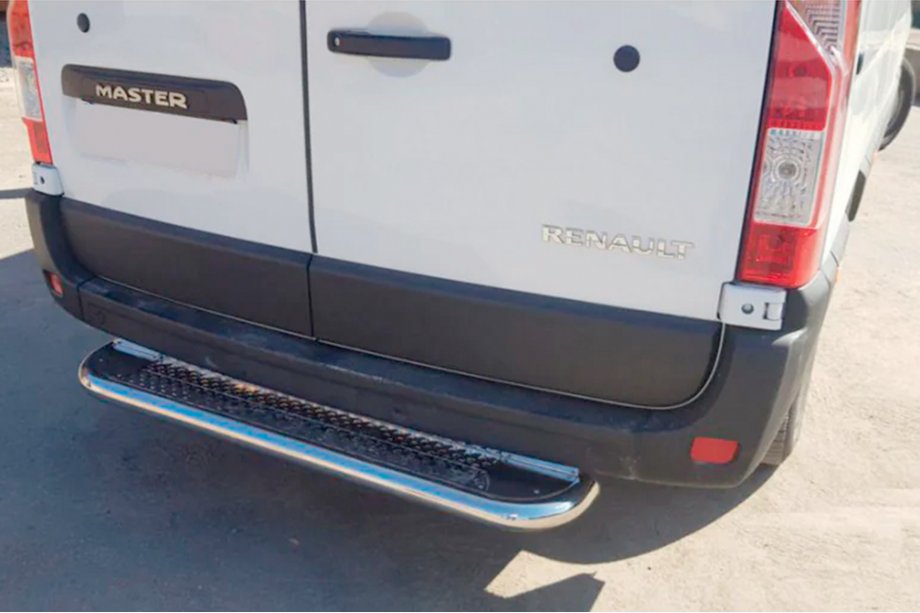 Nissan NV400 2010-2024 гг. Задняя подножка (нержавейка) Image
