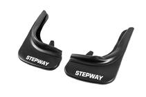 Renault Sandero 2007-2013 гг. Оригинальные брызговики EuroCap (Stepway, 2 шт) фото 2