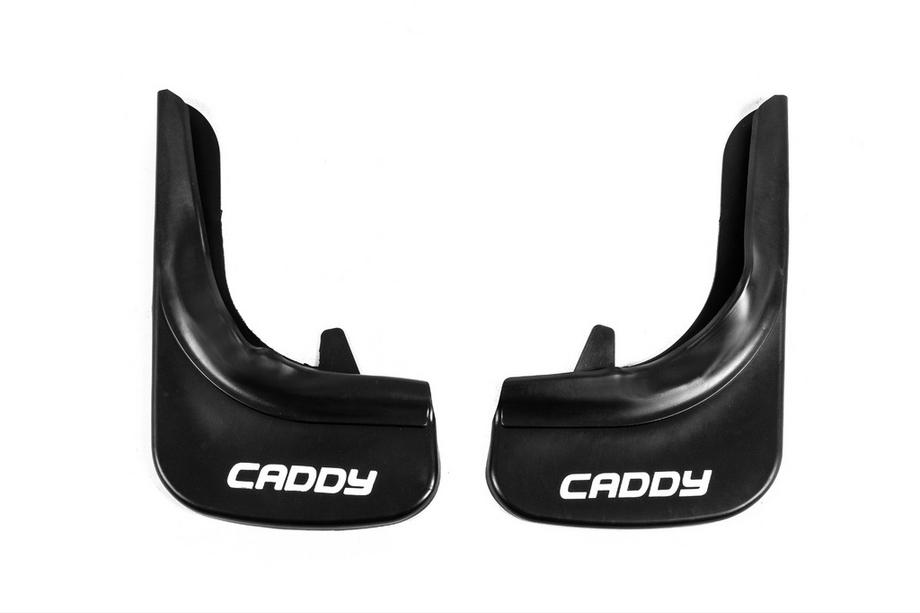 Volkswagen Caddy 2004-2010 гг. Задние брызговики EuroCap (2 шт) Image