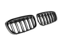 BMW X1 F48 2015-2022 гг. Решетки M-Look (2015-2019, Черный Мат) фото 4