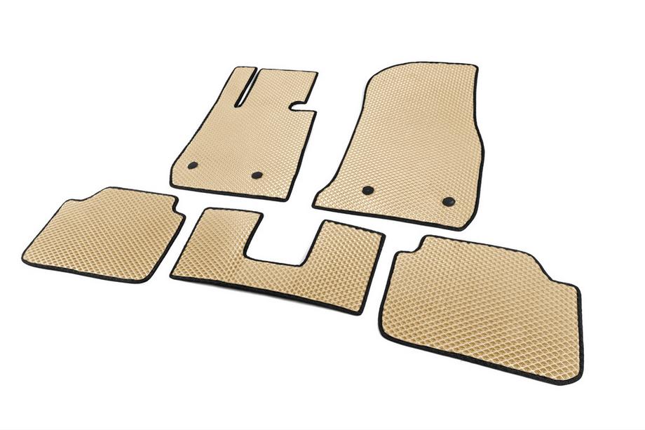 BMW 1 серия F20/F21 2011-2019 гг. Коврики EVA (Бежевые) Фото 5