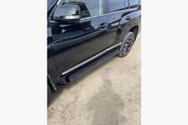Lexus GX460 2009-2023 гг. Боковые пороги (2 шт., алюминий) фото 10