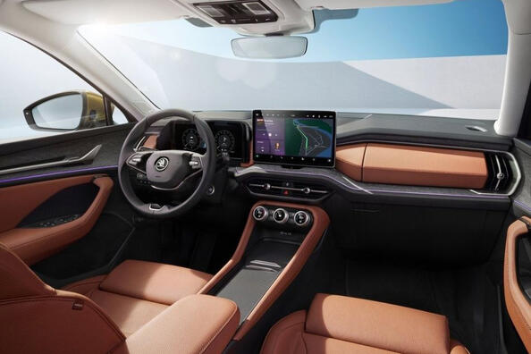Обзор второго поколения Skoda Kodiaq 2023 фото 5