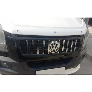 Передняя решетка Panamericana GT Chrome Eco Volkswagen Crafter 2006-2016 гг. фото 1