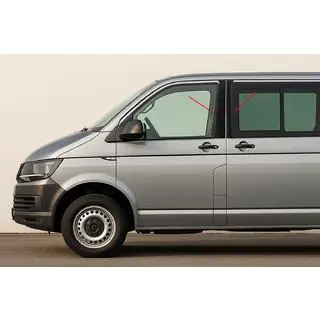 Накладки на дверные стойки EuroCap Volkswagen T5 2010-2015 гг. фото 1