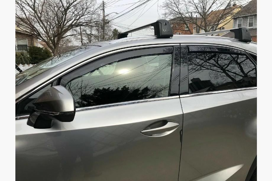 Lexus RX 2022- гг. Вставные ветровики Niken Luxury (4 шт) Image