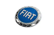 Fiat Эмблема Old (синяя, самоклеящаяся) фото 2