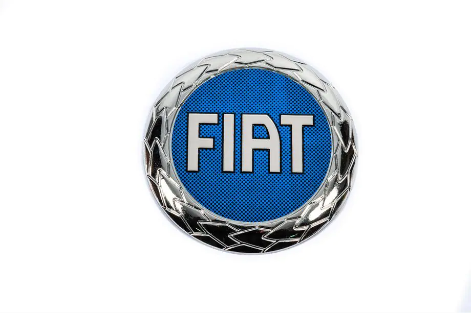Fiat Эмблема Old (синяя, самоклеящаяся) Image