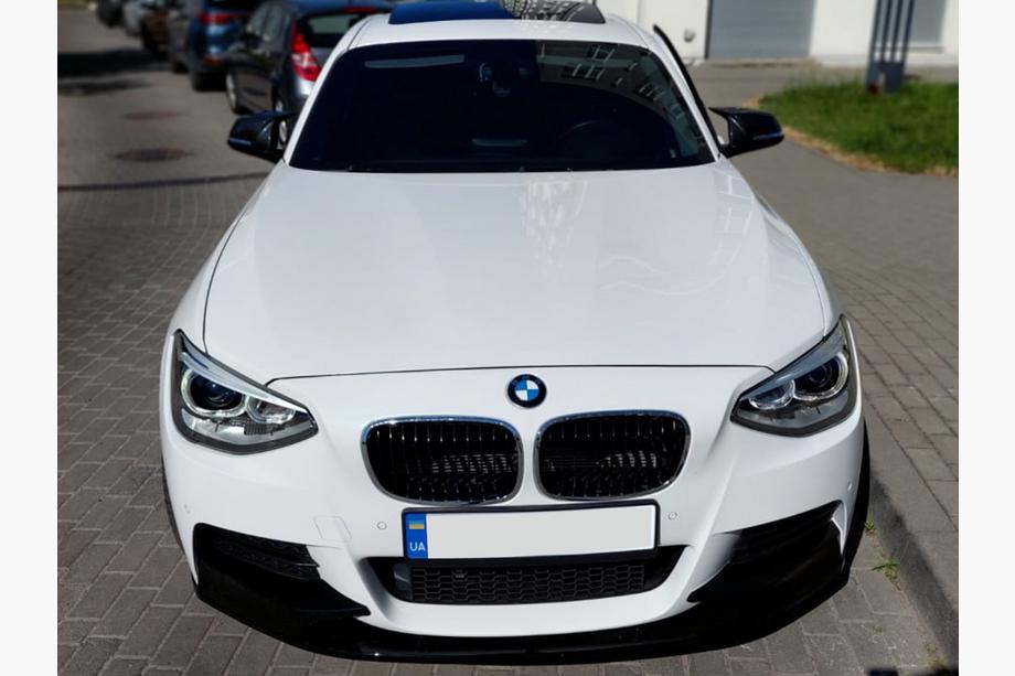 Передний сплиттер DPT V-1 (Для M Performance, Черный Глянец, 2 шт) Image