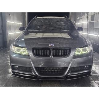 Передний лип DPT (для E90 M-Sport 2005-2008, черный глянец) фото 1
