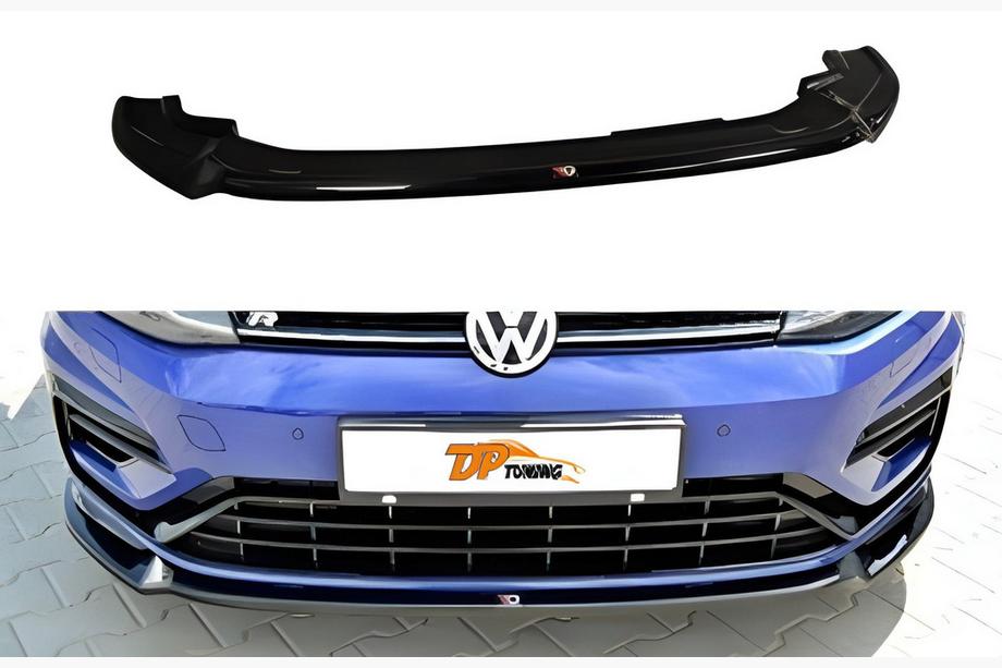 Передний сплиттер DPT V-3 (для R / R-Line HB, 2017-2019, черный глянец) Image