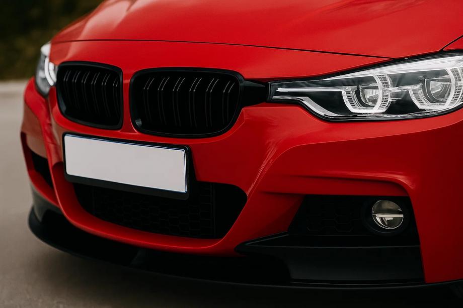 BMW 3 серия F30/F31 2012-2019 гг. Ноздри M-Look (Черный Глянец) Фото 2