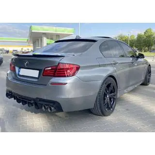 Задний диффузор CS-Style DPT (для M5, Черный Глянец, Вакуумное Формование) фото 3