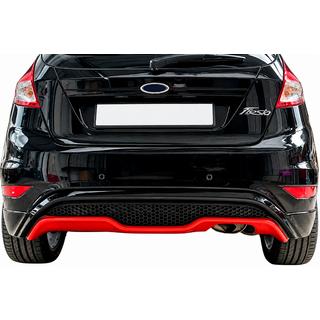 Задний диффузор DPT V-3 (HB, черный мат) Ford Fiesta 2008-2017 гг. фото 4