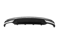 Skoda Octavia III A7 2013-2019 гг. Задний диффузор DPT V-3 (LB, матовый черный) фото 5